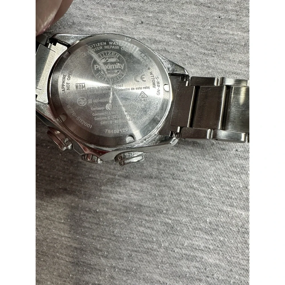 Citizen Men's Eco-Drive Proximity Pryzm‎ Bluetooth Chrono Watch 48MM BZ1021-54L
